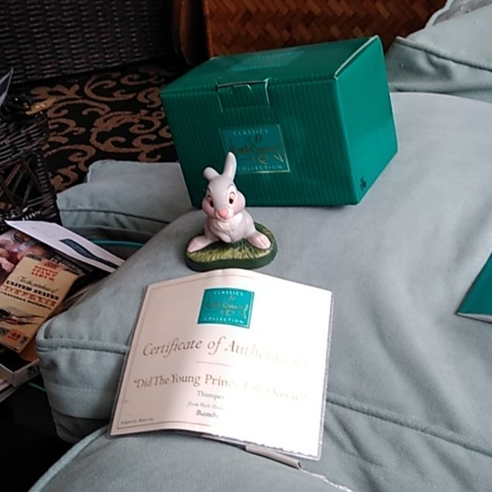. DISNEY THUMPER STATUE